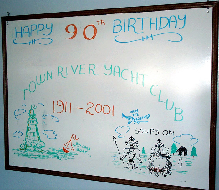 town river yacht club menu